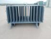 (40) Sections of Unused AGT Portable Galvanized Construction Site Fence- 4ft x 7ft Sections - 4