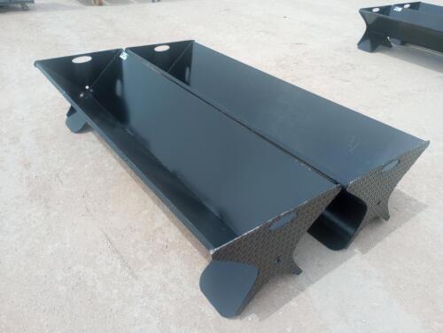 Unused (2) Heavy Duty 90'' Cattle Feeders