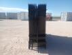 Unused Mobe Galvanized Steel Fence - 2