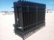 Unused Mobe Galvanized Steel Fence - 5