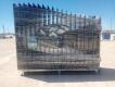 Unused Greatbear 20ft Iron Gate with ''DEER '' Artwork in the Middle Gate Frame - 2