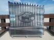 Unused Greatbear 14ft Iron Gate with ''Cow '' Artwork in the Middle Gate Frame - 2