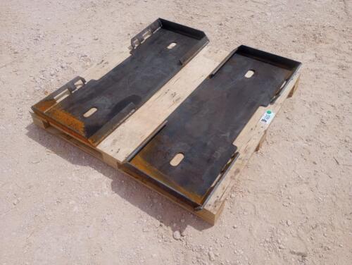 (2) Unused Formed Skid Steer Frames