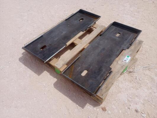 (2) Unused Formed Skid Steer Frames