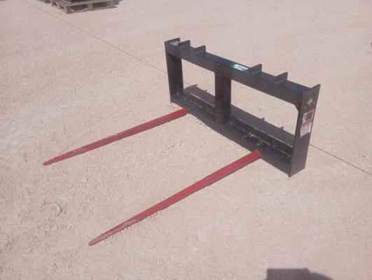 Unused Hay Spear (Skid Steer Attachment)