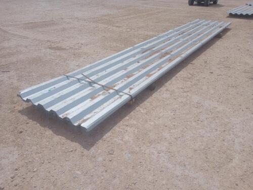 Bundle of 20' 6" 24 Gauge Sheets Metal 21 per Bundle +/-
