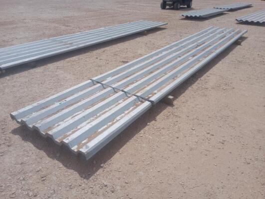 Bundle of 20' 6" 24 Gauge Sheets Metal 21 per Bundle +/-