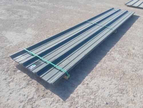 (25) 16' Burnished Slate R-Panel