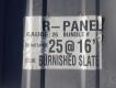 (25) 16' Burnished Slate R-Panel - 2