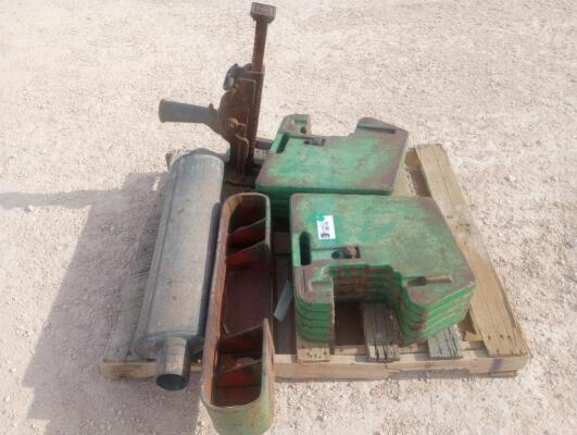 Pallet of Suitcase Weights