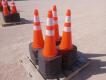 (50) Unused Safety Traffic Cones