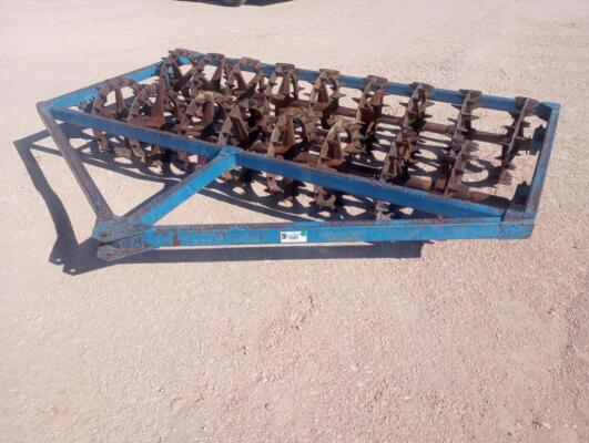 9Ft Pull Behind Double Crow Foot Plow Packer