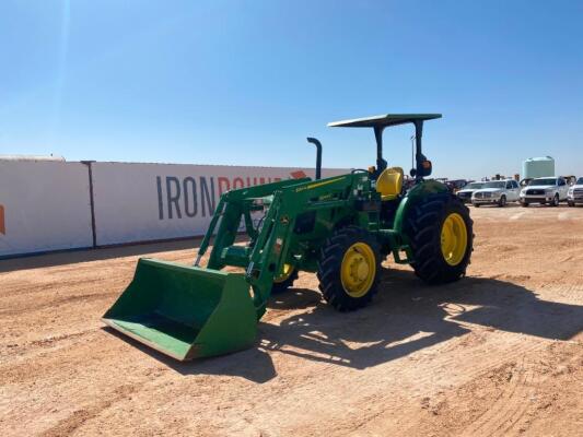 John Deere 5045E MFWD Tractor with Front End Loader