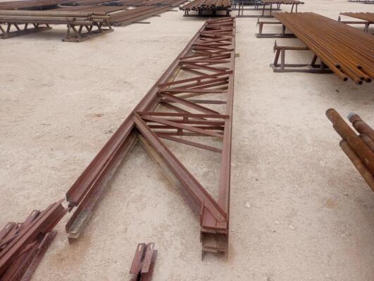 (2) 39Ft x 40" Metal Trusses