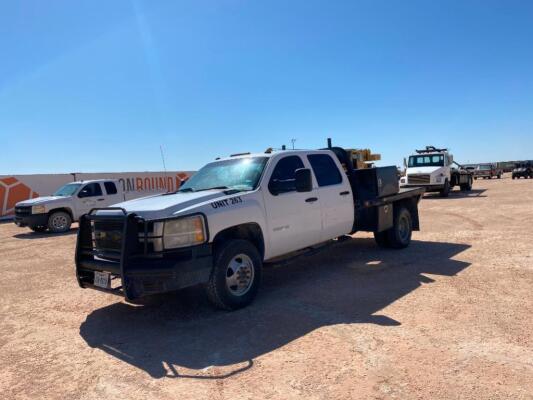 2010 Chevrolet 3500 HD Dually Flatbed Pickup