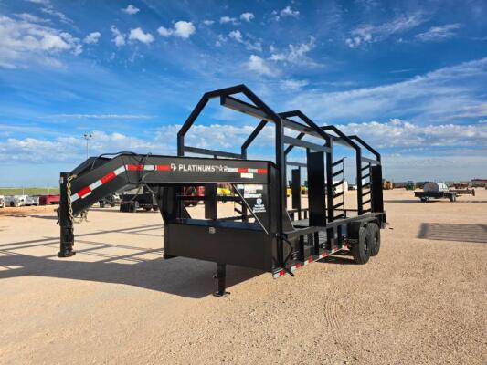 Unused 2023 DP Platinumstar 20FT Gooseneck Hoist Trailer