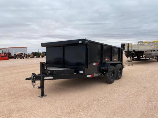 2023 Gitesa 12Ft Dump Trailer