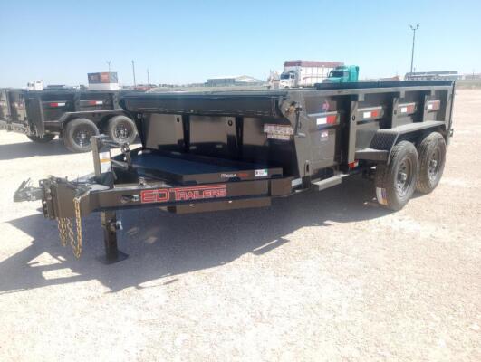 Unused 2024 ED 12Ft Dump Trailer