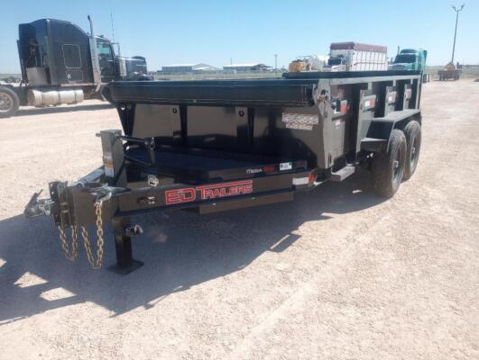 Unused 2024 ED 12Ft Dump Trailer