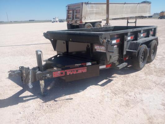 Unused 2024 ED 10Ft Dump Trailer