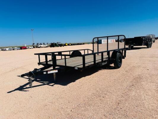 2023 Gitesa Single Axle Utility Trailer