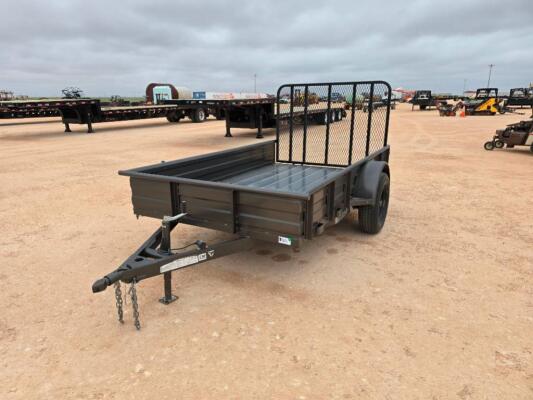 Gitesa Single Axle Utility Trailer VIN# 00077