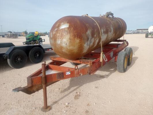 Shop Built Fuel Tank Trailer