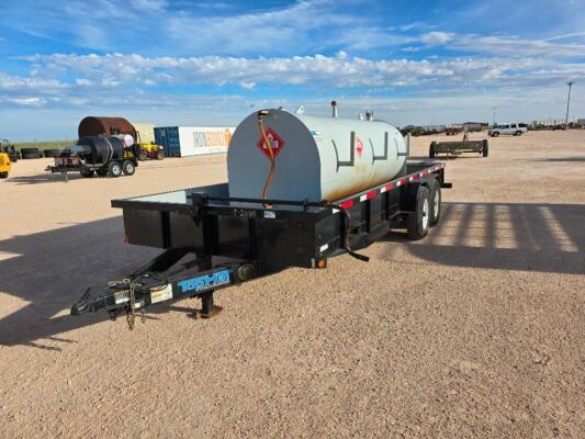 Top Hat 20Ft Utility Trailer w/ 1000 Gallon Fuel Tank