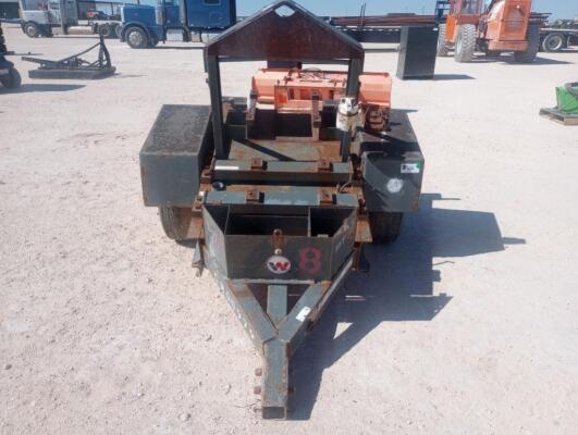 Single Axle Generator Trailer