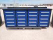 Unused Steelman 7Ft (20) Drawers Stainless Steel Workbench - 3