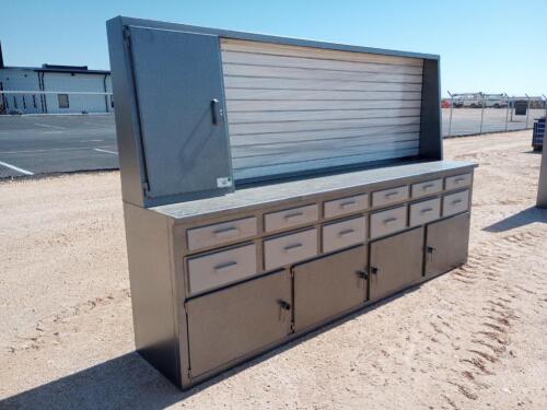 Unused 10Ft Work Bench Cabinet