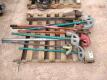 Pallet of Conduit Benders/Wilton Bench Vise - 2