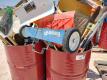 Lot of Misc Shop Brooms/Shovels and Post Hole Drivers - 2