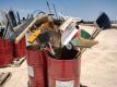 Lot of Misc Shop Brooms/Shovels and Post Hole Drivers - 3