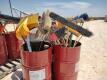 Lot of Misc Shop Brooms/Shovels and Post Hole Drivers - 4
