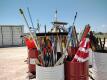 Lot of Misc Brooms/Rakes - 2