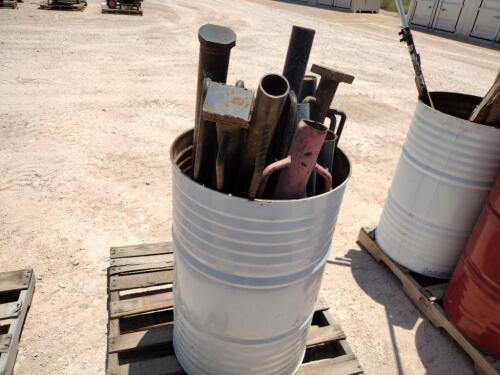 Lot of Misc Post Hole Drivers