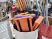Lot of Misc Flexible Utility Marker Installation Tools/Misc Extension Handles - 3
