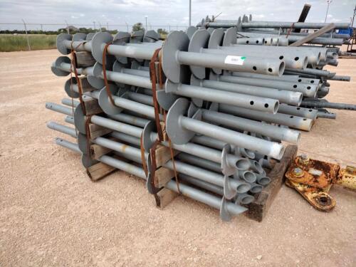 Lot of Helical Pile+Anchors