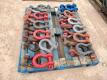 Pallet of Misc Sizes Screw Pin Shackles - 2