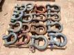 Pallet of Misc Sizes Screw Pin Shackles - 2