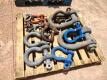 Pallet of Misc Sizes Screw Pin Shackles - 2