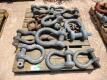 Pallet of Misc Sizes Screw Pin Shackles