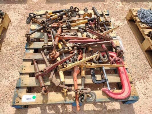 Pallet of Ratchet Binders