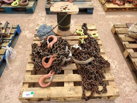 Pallet of Misc Chains