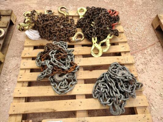 Pallet of Misc Chains