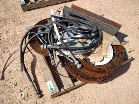 Pallet of Metal Strapping Bands