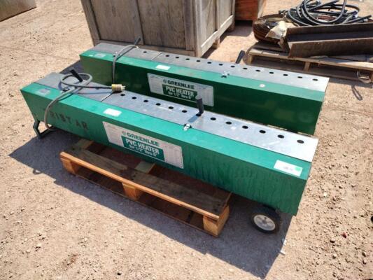 (2) Greenlee 848 PVC Heaters