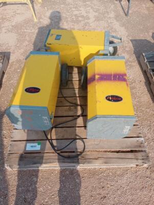 Pallet w/ (3) Welding Rod Ovens