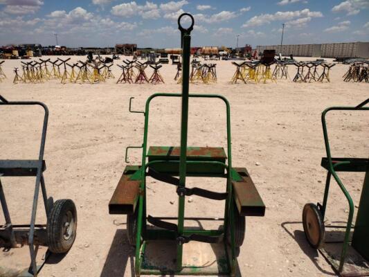 Dual Cylinder Gas Welding Cart w/Fork Pockets